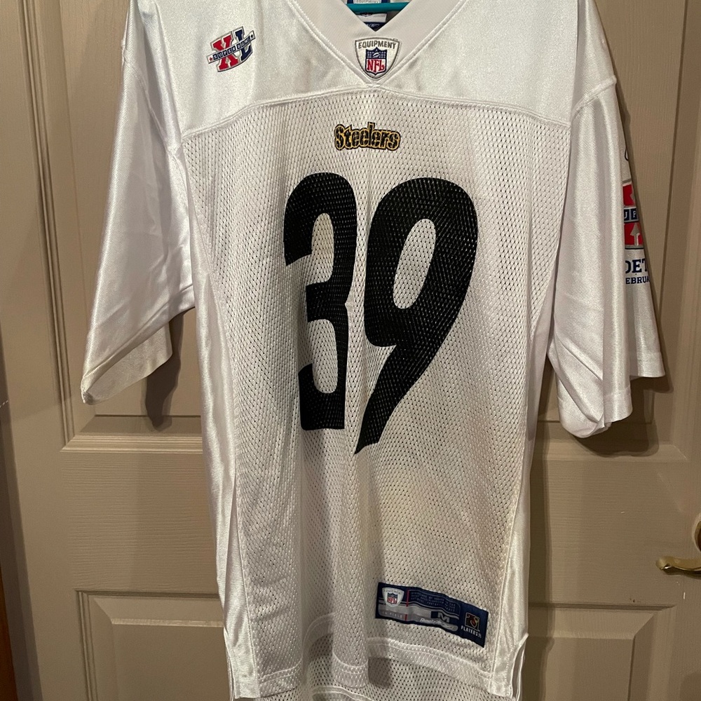 Willie Parker Steelers super bowl jersey